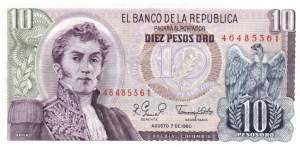 10 Pesos 7.8.1980